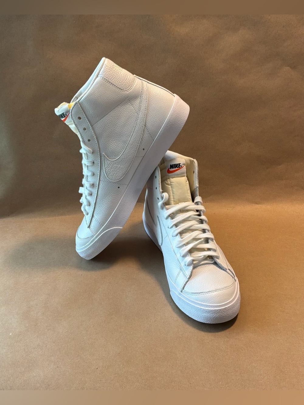 NWOB Nike Blazer Mid '77 Vintage Triple White Men’s Size 12